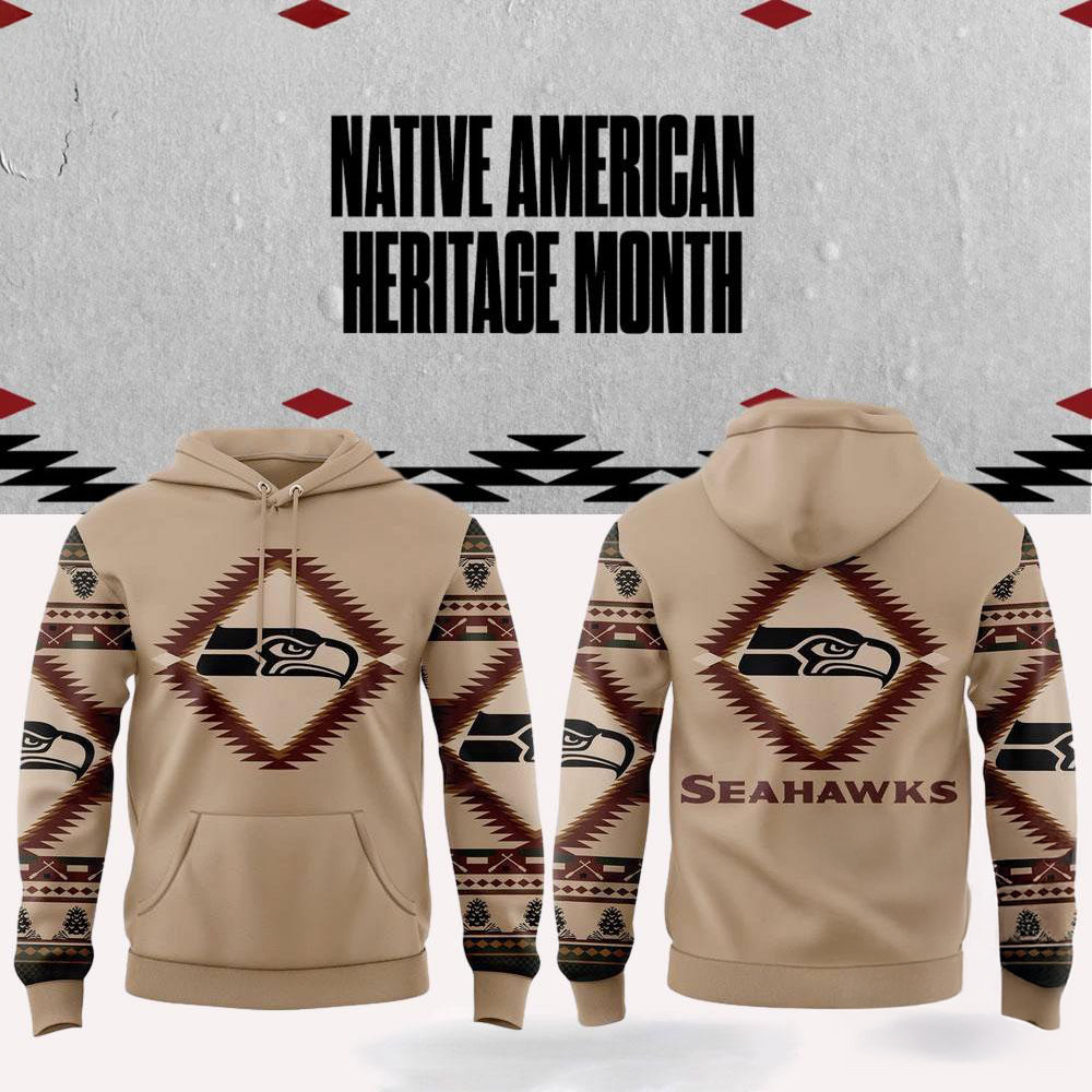 NFL Seattle Seahawks x National Native American Heritage Month Hoodie Best Football Gifts