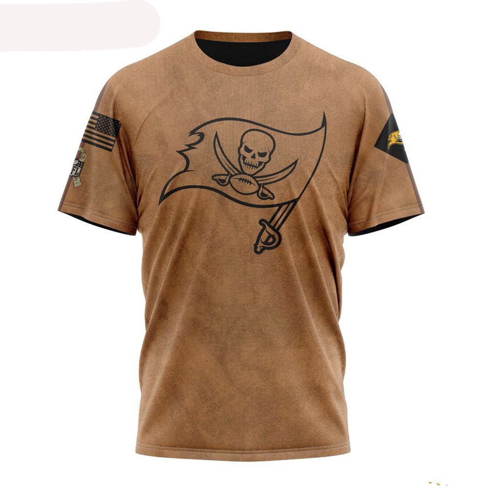 NFL Tampa Bay Buccaneers Salute To Service For Veterans Day T-Shirt Presents For Football Lovers