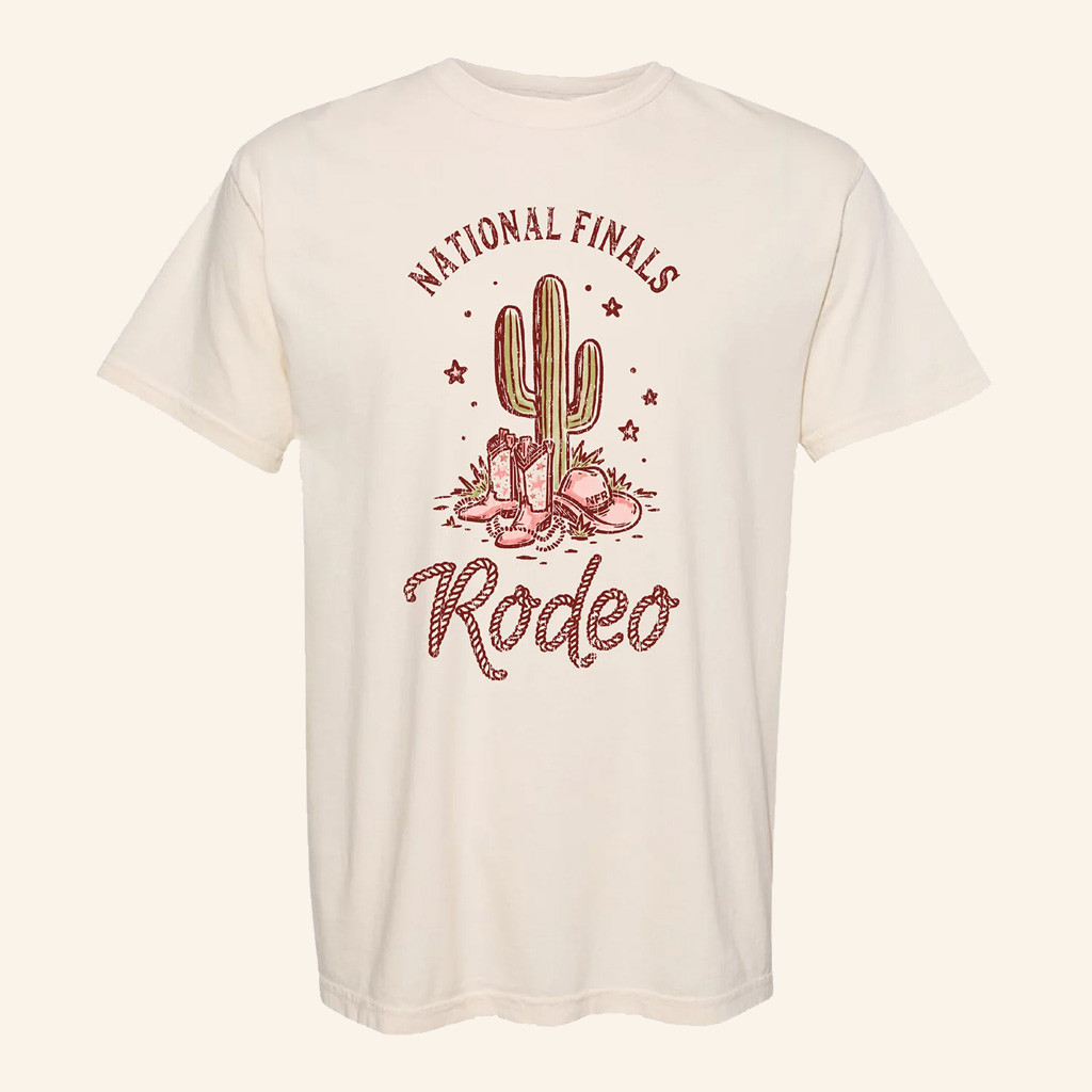 NFR Merch National Finals Rodeo Desert Cowgirl T-Shirt Gifts For Sisters