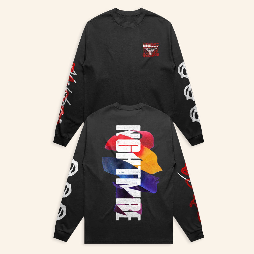 Nghtmre Merch Dream Responsibly Long Sleeve T-Shirt Gifts For Friends Nghtmre Merch Dream Responsibly Long Sleeve T-Shirt Gifts For Friends
