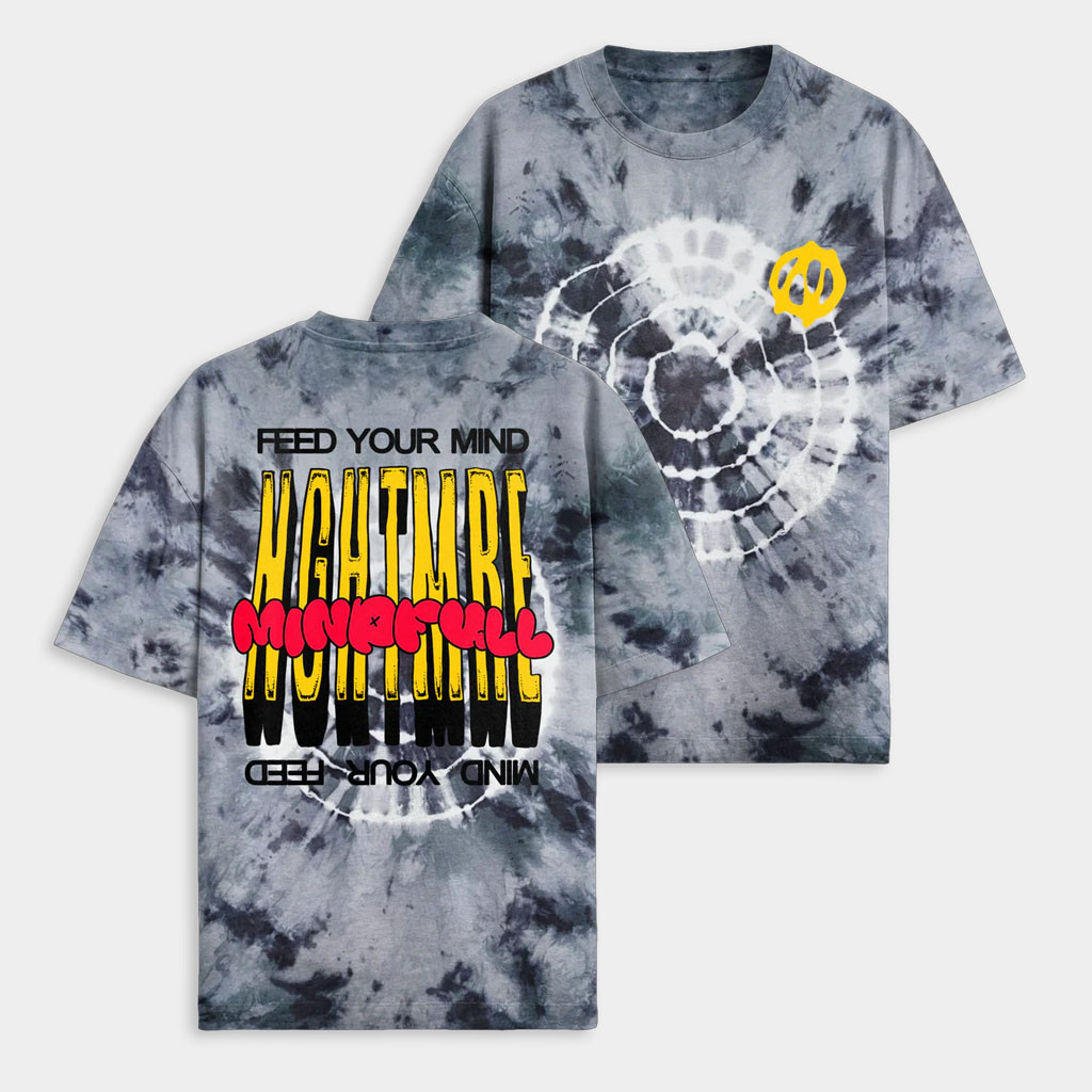 Nghtmre Merch Feed Your Mind Nghtmre Wildstyle Tie Dye T-Shirt Gifts For DJ Fans