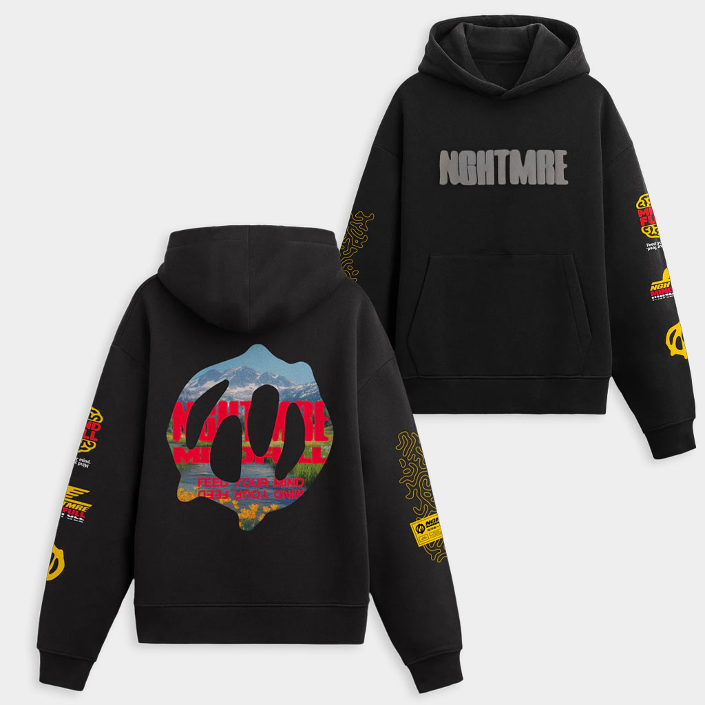 Nghtmre Merch Nghtmre Feed Your Mind Hoodie Cool Gifts For DJ Fans