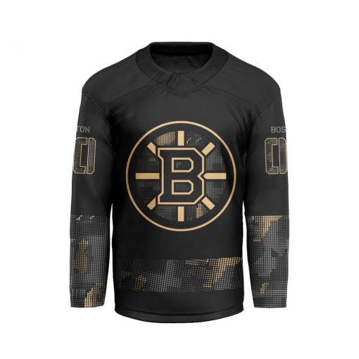 NHL Boston Bruins x Military Appreciation Jersey 2025 Best Gifts For Hockey Fans