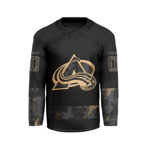 NHL Colorado Avalanche x Military Appreciation Jersey Good Gifts For Hockey Fans