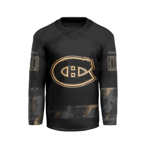 NHL Montreal Canadiens x Military Appreciation Jersey Presents For Hockey Fans