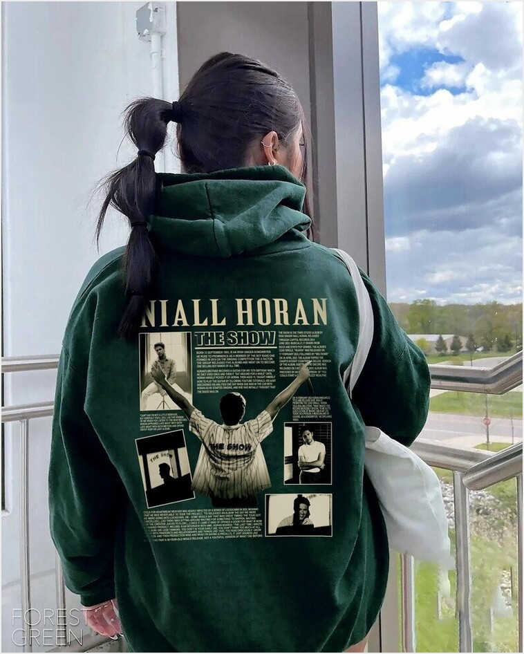 Niall Horan Hoodie Retro Niall Horan The Show Hoodie Gifts For Fans Trendy Merch