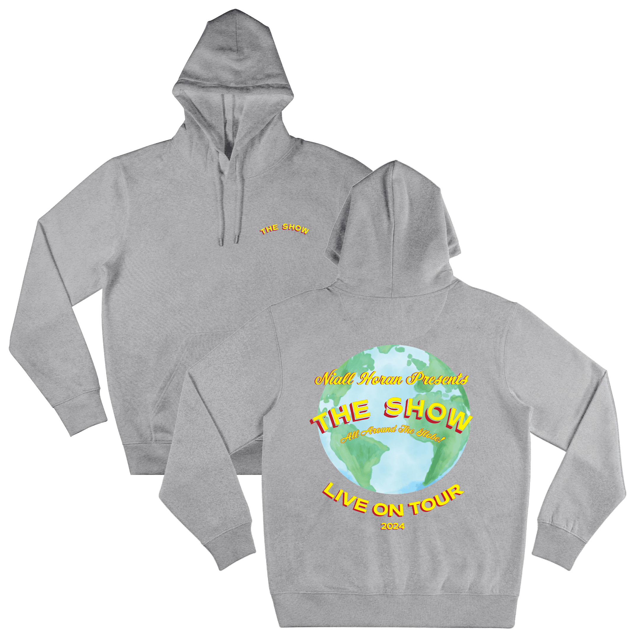 Niall Horan Merch Niall Horan Hoodie The Show World Tour Grey Hoodie Mother's Day Gifts For Wife