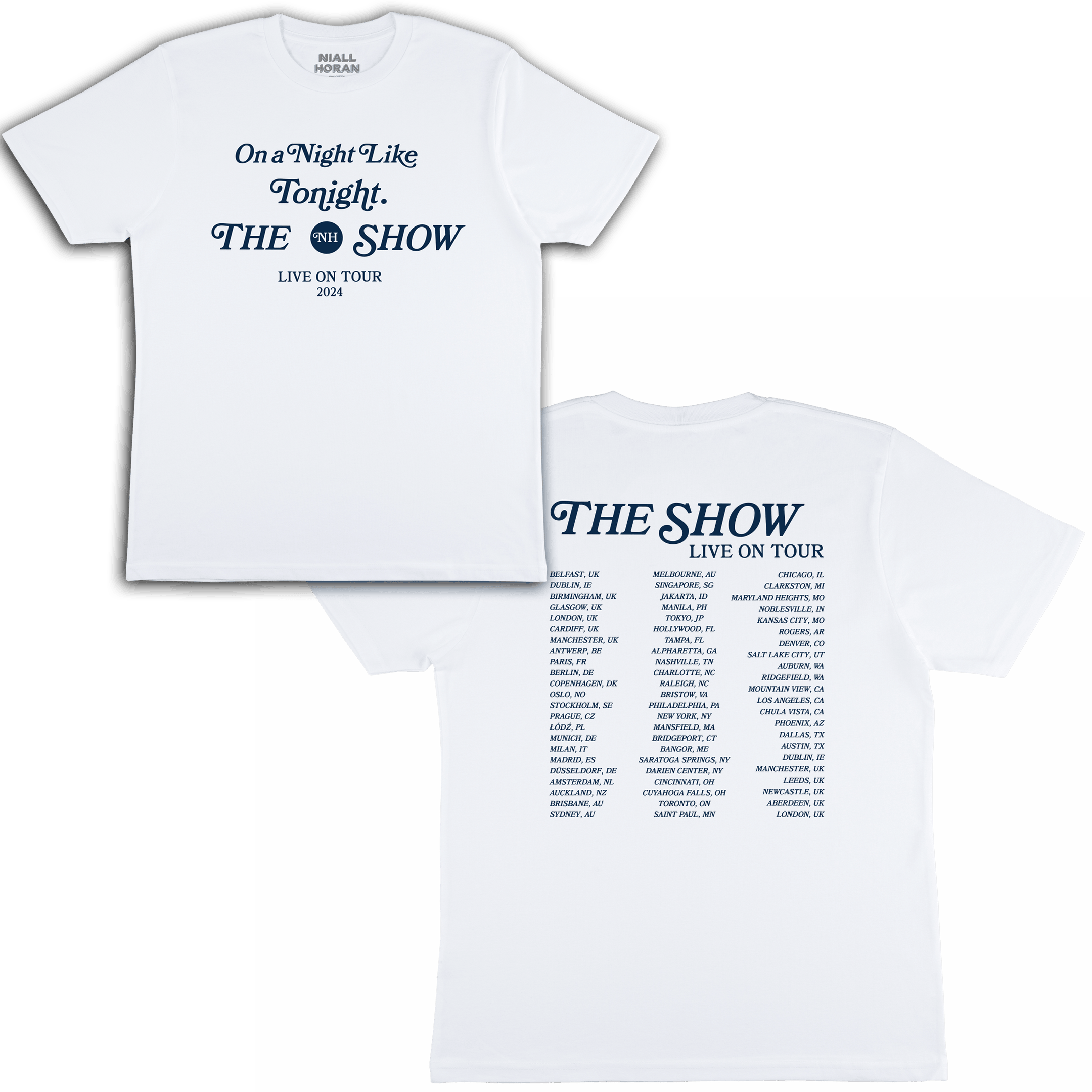 Niall Horan Merch Niall Horan The Show Live On Tour T-Shirt Special Mothers Day Presents Niall Horan Merch Niall Horan The Show Live On Tour T-Shirt Special Mothers Day Presents