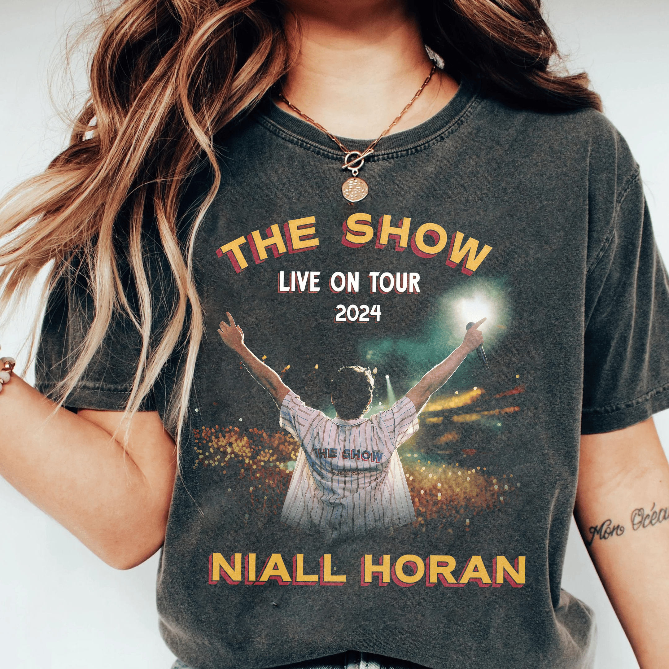 Niall Horan Merch The Show Live On Tour 2024 Niall Horan T-Shirt Mother's Day Gifts For Wife