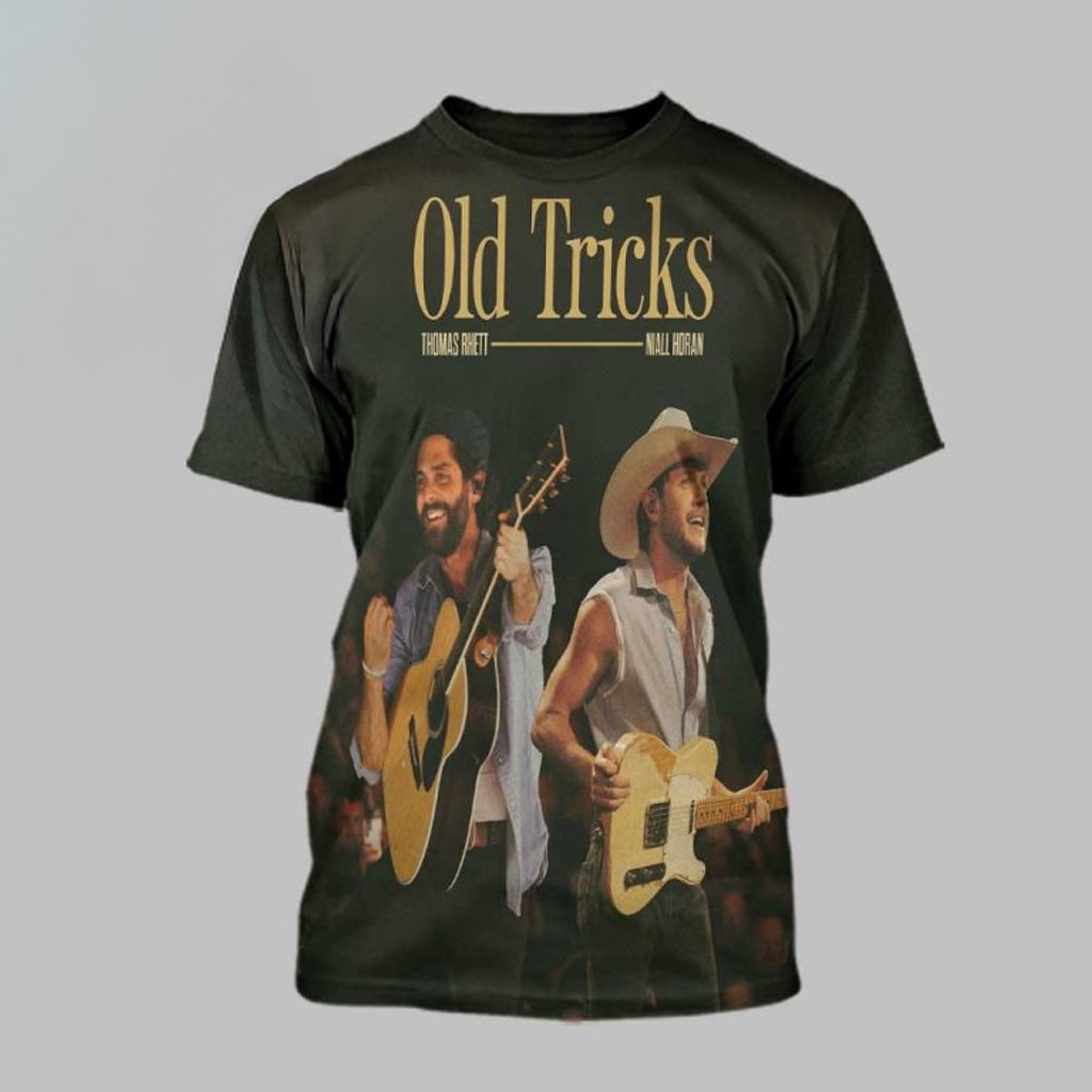 Niall Horan Thomas Rhett Akins Old Tricks 2025 Single Cover T-Shirt Gifts For Music Lovers