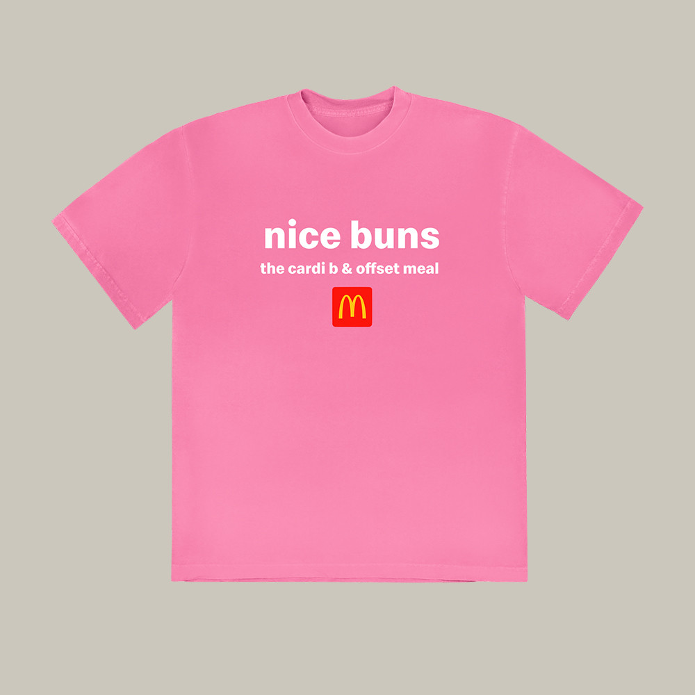 Nice Buns The Cardi B And Offset Meal T-Shirt Cardi B Lover Shirt Present Idea