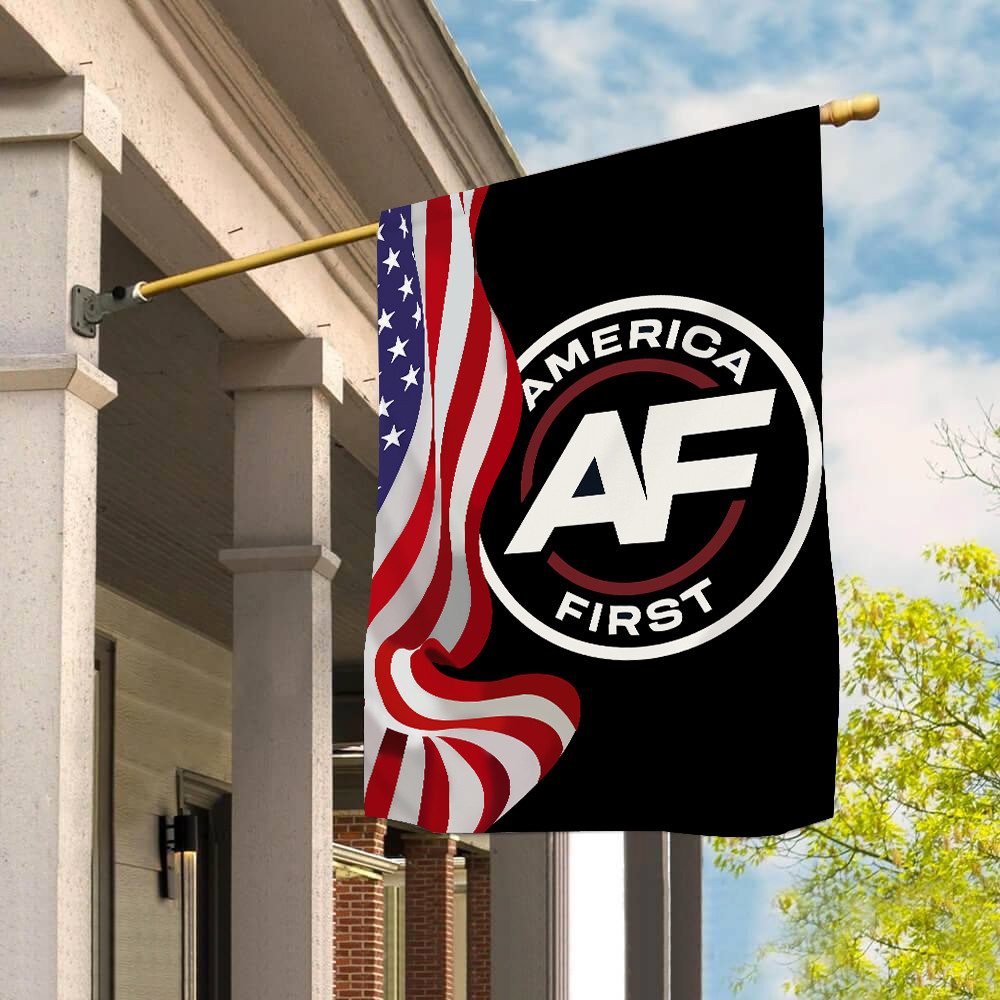 Nick Fuentes Merch America First Flag Patriotic House Flag Outdoor Decor Gift Ideas