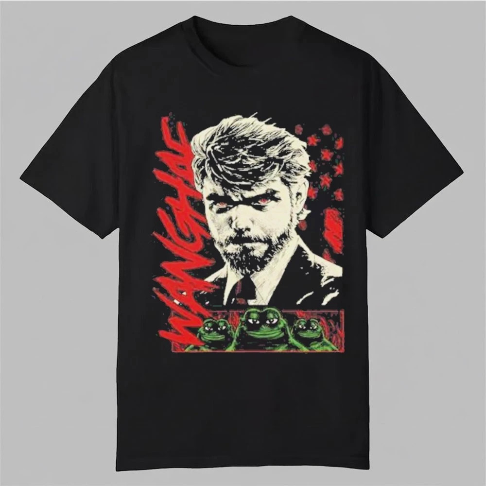 Nick Fuentes Wanghaf T-Shirt America First Meme Graphic Tee Political Gift For Fans