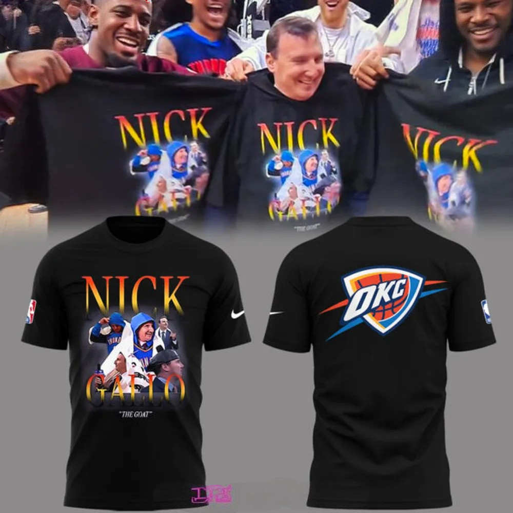 Nick Gallo The GOAT Special T-Shirt Gifts For Husband