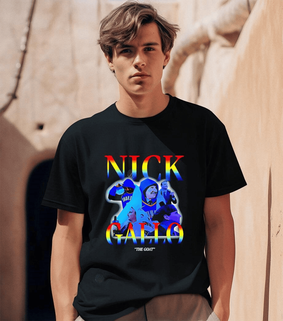 Nick Gallo The Goat T-Shirt Gifts For Best Friends