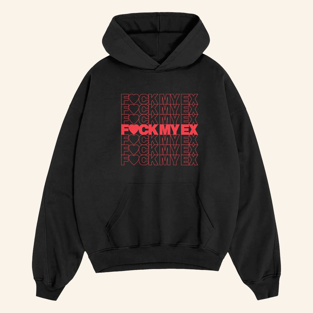 Nick Nayersina Merch F My Ex Black Hoodie Christmas Gift Ideas For Him