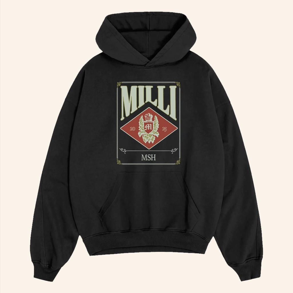 Nick Nayersina Merch Milli Black Hoodie Husband Christmas Gift Ideas