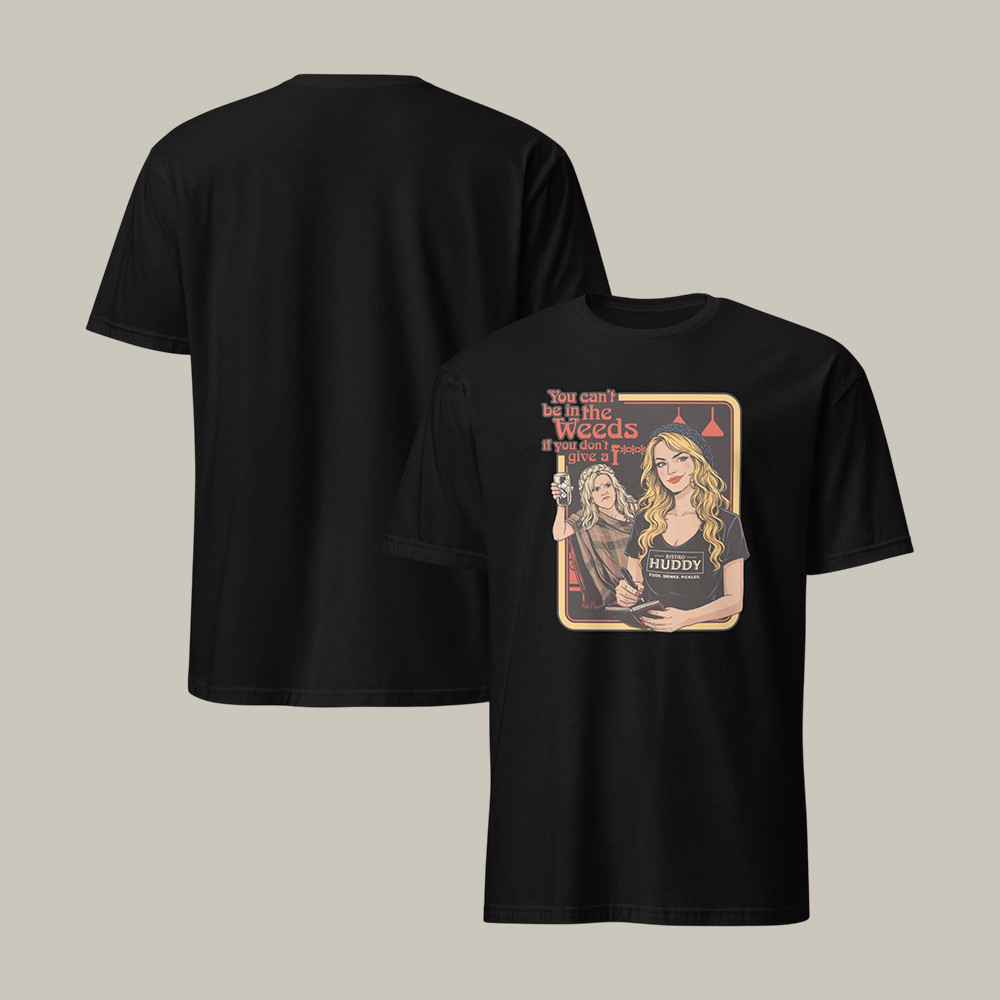 Nicole DGAF Bistro Huddy T-Shirt Restaurent Comedy Shirt Drew Talbert Fan Gift