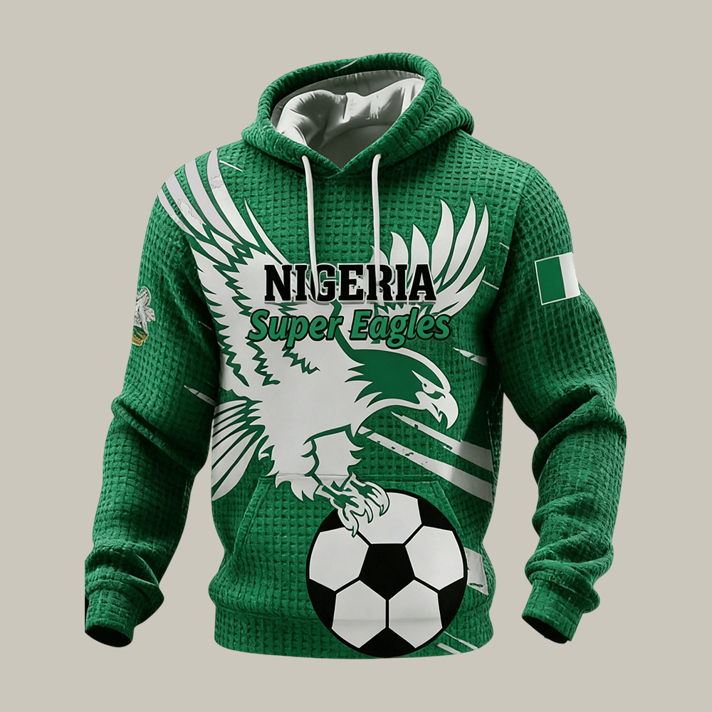 Nigeria 2026 FIFA World Cup Eagle Hoodie Soccer Apparel 2026 World Cup Fan Gear
