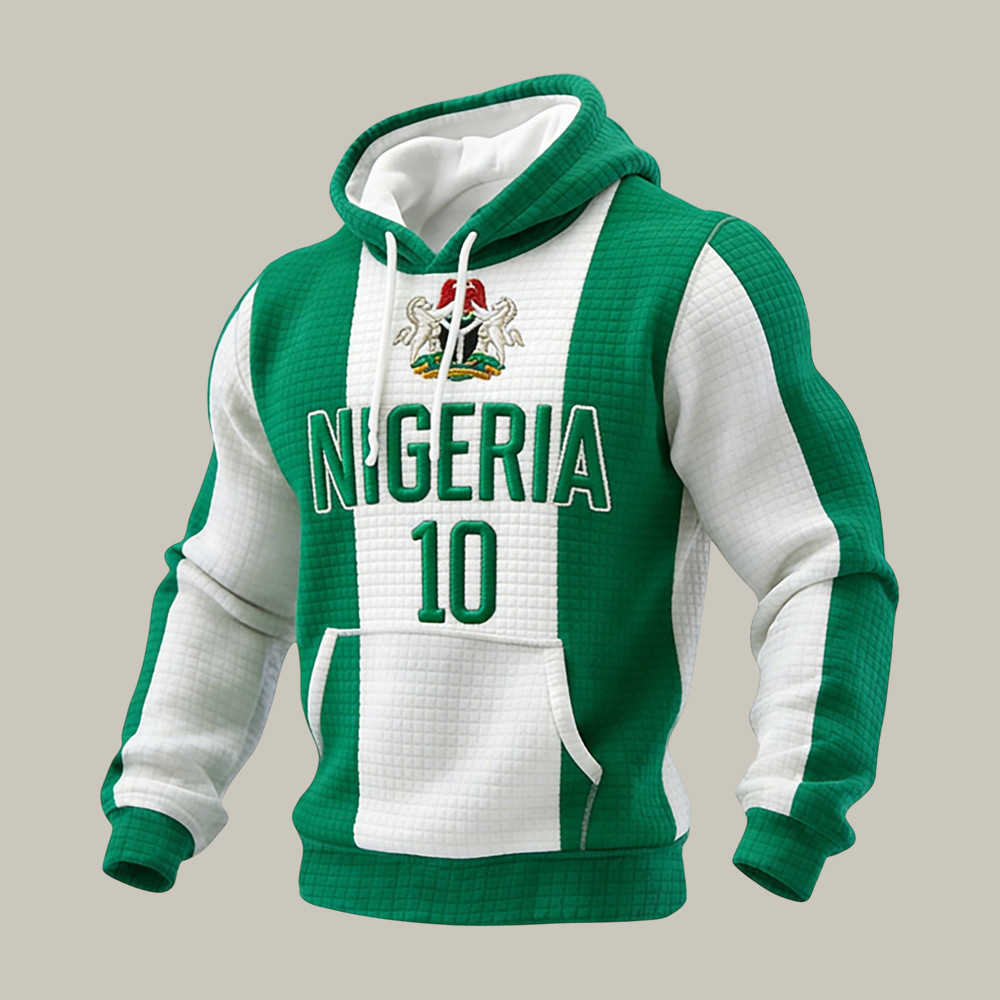 Nigeria FIFA World Cup 2026 Hoodie Game Day Clothing Soccer Fan Gift Idea