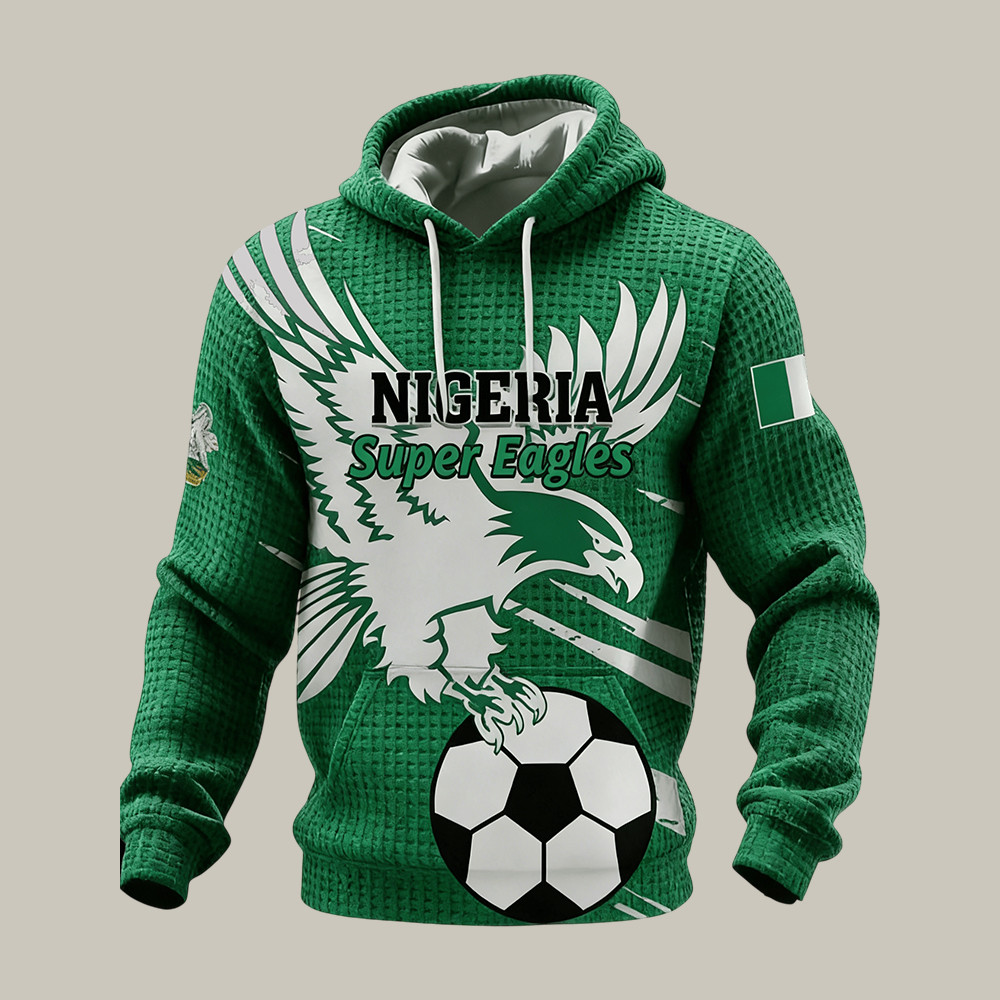 Nigeria National Soccer Team Eagle Hoodie FIFA World Cup 2026 Apparel Soccer Fan Gear