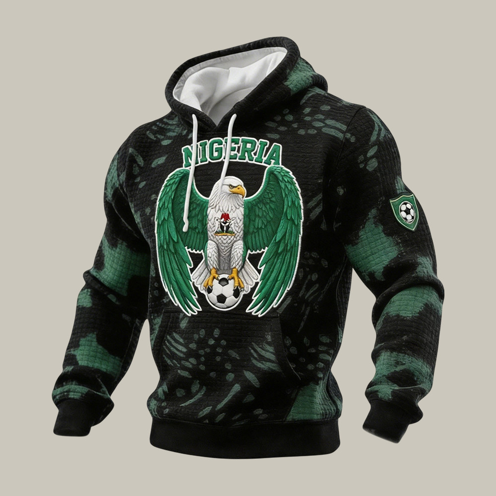 Nigeria Super Eagle 2026 FIFA World Cup Hoodie FIFA Club World Cup Bracket Apparel