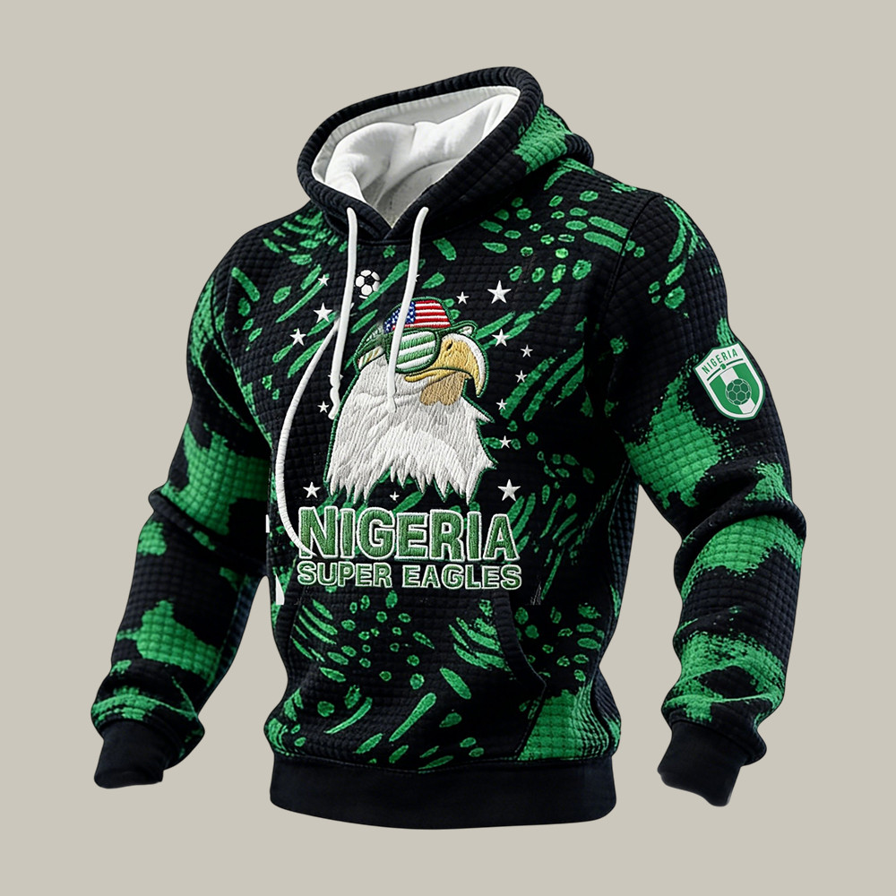 Nigeria Super Eagles Soccer Hoodie FIFA World Cup 2026 Apparel Gift Idea For Him