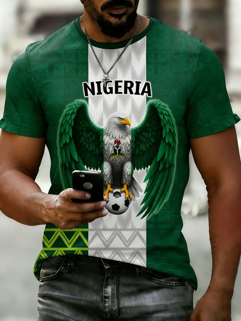 Nigeria Super Eagles World Cup 2026 T-Shirt Eagle Football Soccer Fan Gear Gift For Supporters