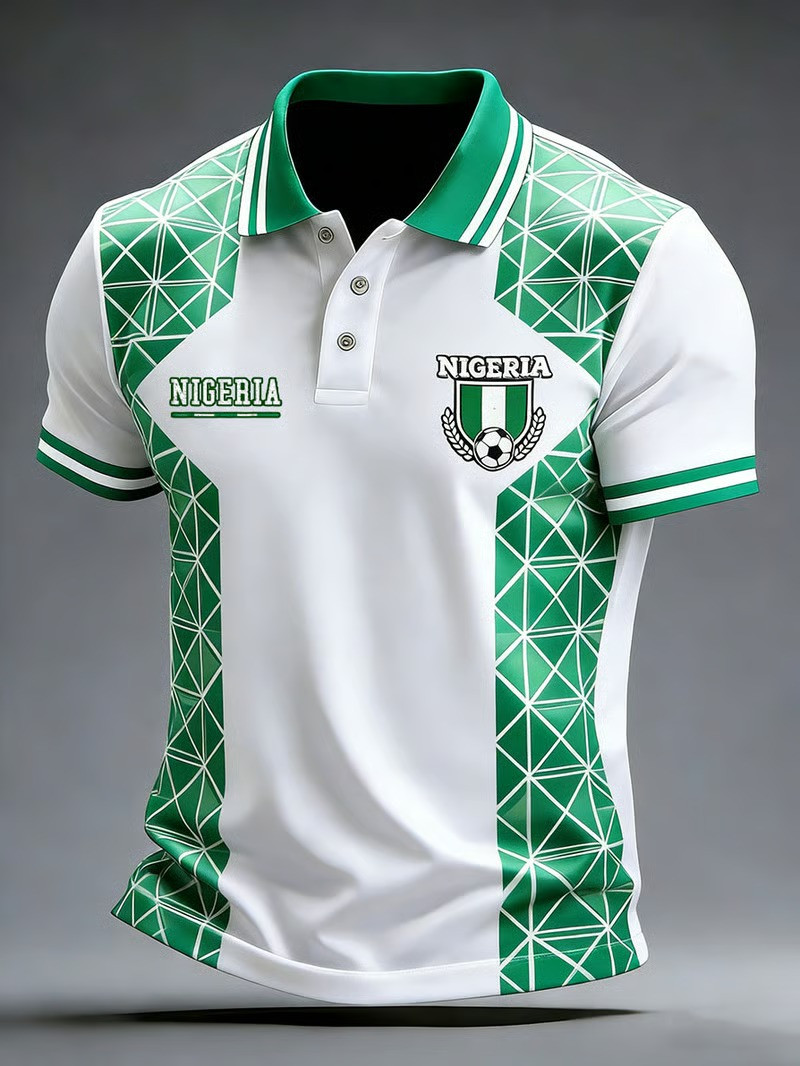 Nigeria Super World Cup 2026 Polo Shirt Soccer Fan Clothing Match Day Gift For Nigerian