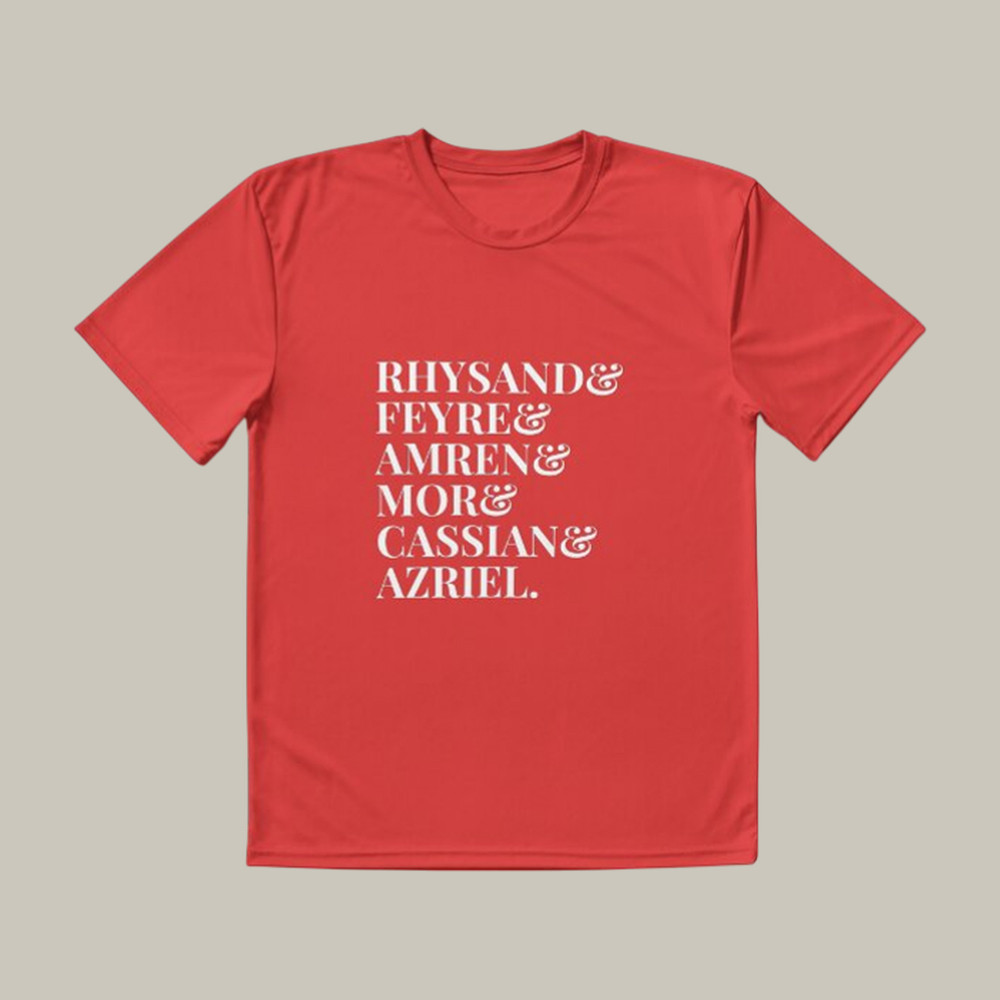 Night Court Squad ACOTAR Sarah J Maas T-Shirt Throne Of Glass Merch Best Gift For Avid Reader