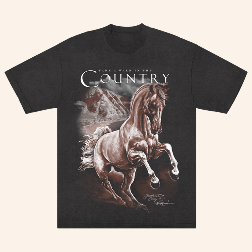 Night March Merch Take A Walk T-Shirt Christmas Gifts For Rock Fans