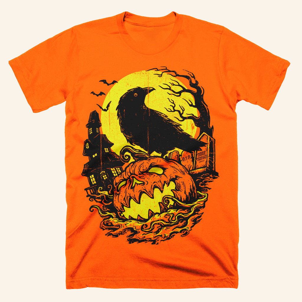 Night Of Fright T-Shirt Halloween Tee Shirts For Adults Present For Brother Night Of Fright T-Shirt Halloween Tee Shirts For Adults Present For Brother