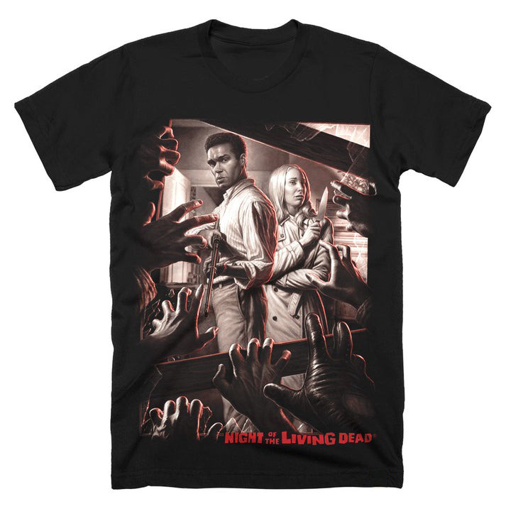 Night Of The Living Dead Bar The Windows T-Shirt Best Gifts For Horror Fans