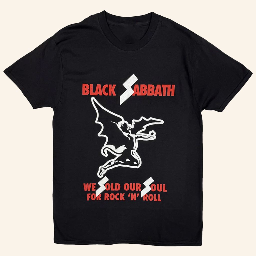 Night Shift Merch Black Sabbath We Sold Our Soul T-Shirt Gifts For Music Lovers