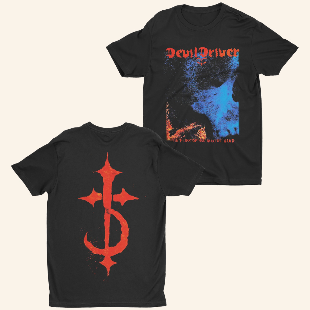 Night Shift Merch DevilDriver The Fury Of Our Maker's Hand T-Shirt Gifts For Him