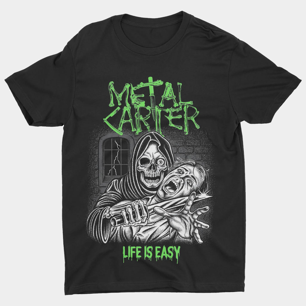 Night Shift Merch Metal Carter Shirt Life Is Easy T-Shirt Present For Husband