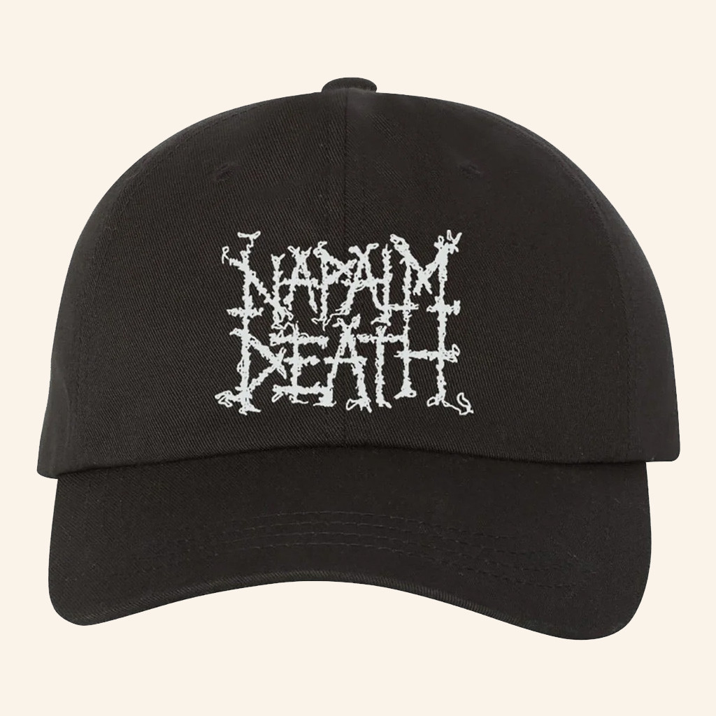 Night Shift Merch Napalm Death Logo Hat Embroidered Birthday Ideas For Husband Night Shift Merch Napalm Death Logo Hat Embroidered Birthday Ideas For Husband
