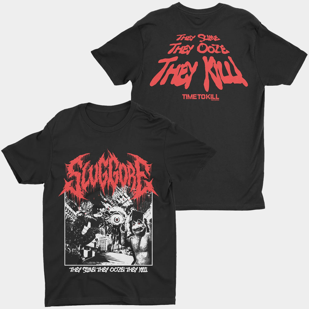Night Shift Merch Slug Gore Shirt They Slime They Ooze They Kill T-Shirt Birthday Gift Ideas For Him