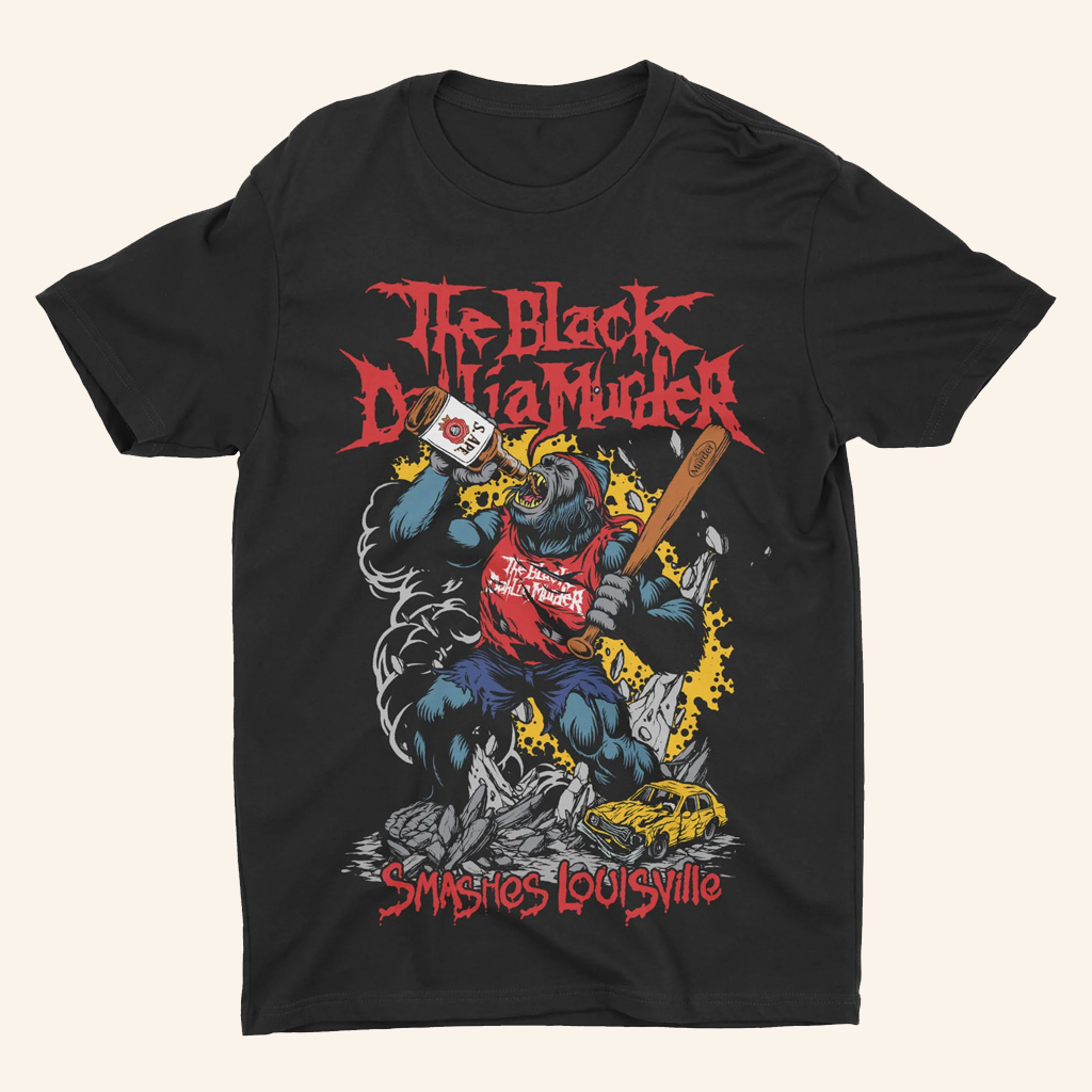 Night Shift Merch The Black Dahlia Murder Smashes Louisville T-Shirt Gifts For Fans
