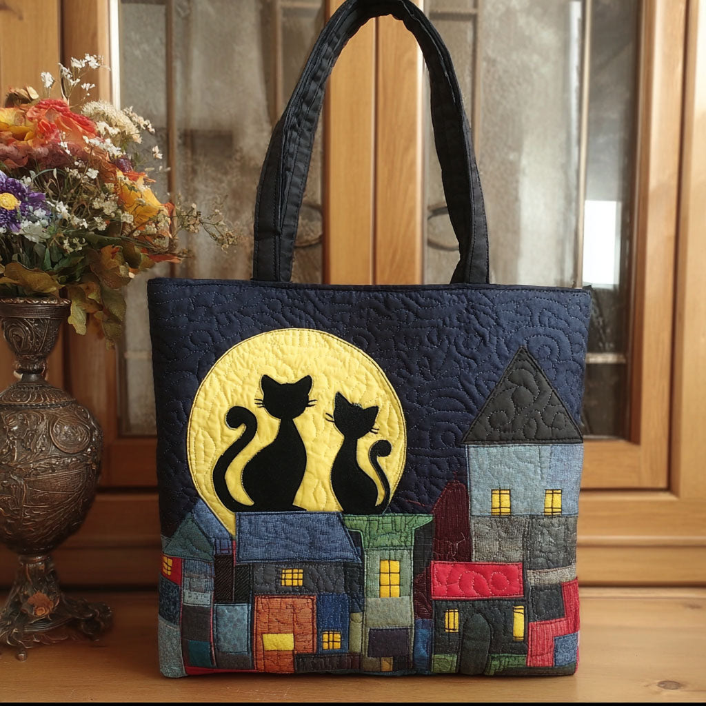 Nightfall Companion Quilted Tote Bag Book Lovers Gifts For Brothers