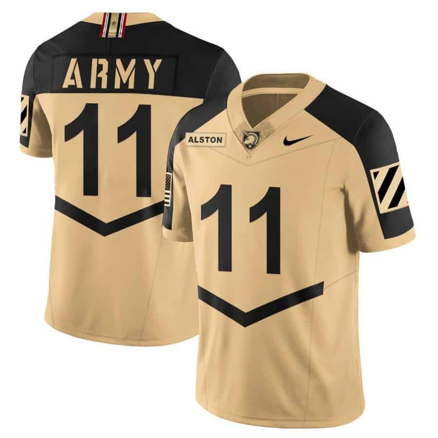 Nike 11 Army Black Knights Jersey Football Fan Gift Ideas