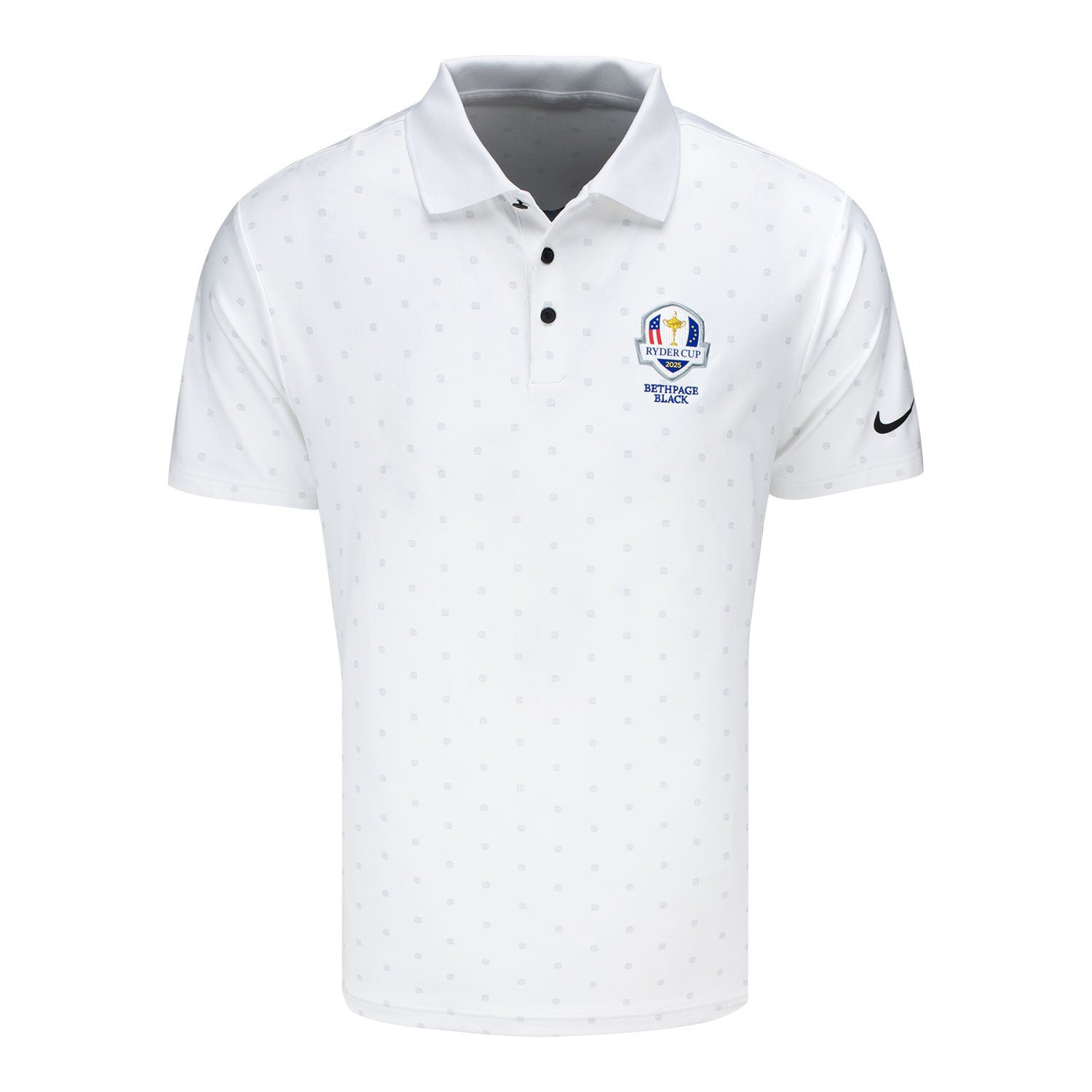 Nike 2025 Ryder Cup Tour Dot Print Polo Shirt Best Golf Presents For Dad