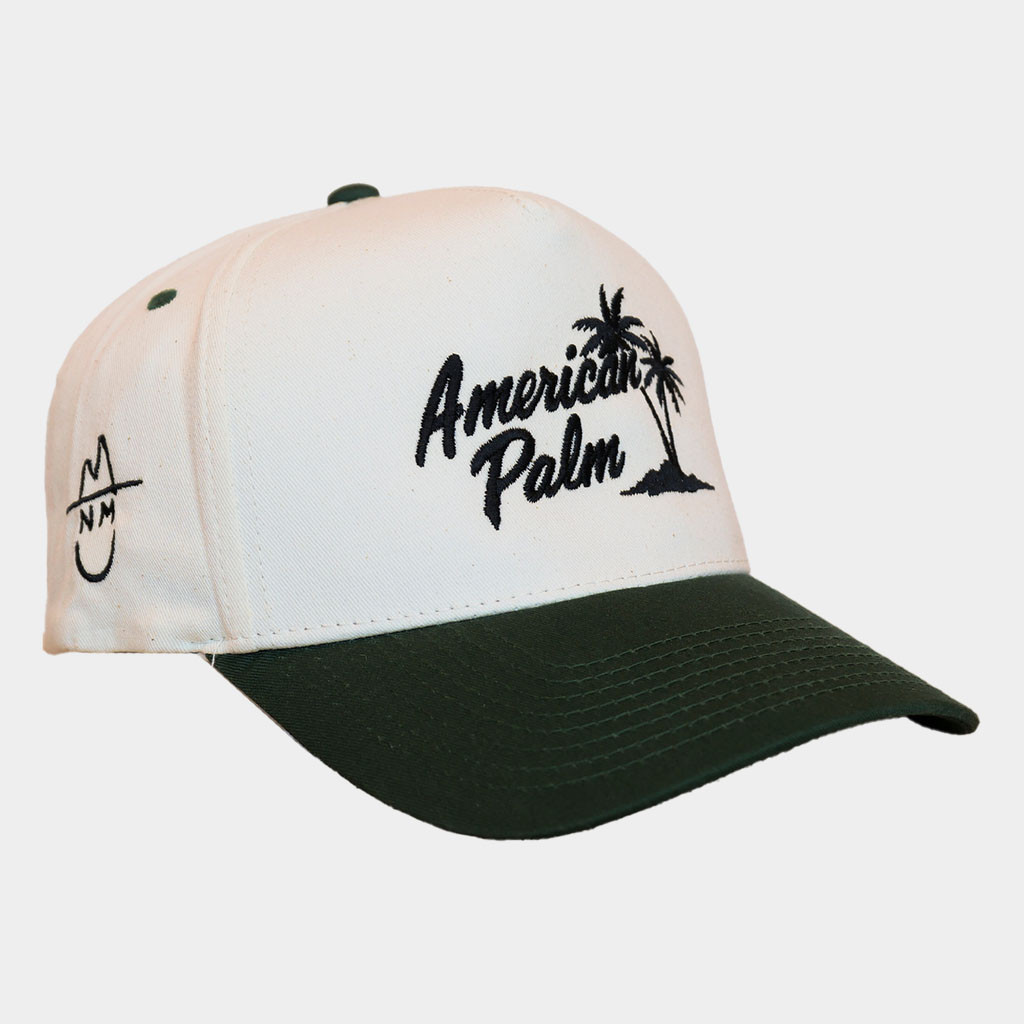 Niko Moon Merch American Palm Hat Embroidered NM Hat Best Gifts For Music Lovers Niko Moon Merch American Palm Hat Embroidered NM Hat Best Gifts For Music Lovers