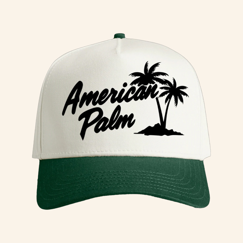 Niko Moon Merch Embroidered American Palm Hat Gifts For Music Lovers Niko Moon Merch Embroidered American Palm Hat Gifts For Music Lovers