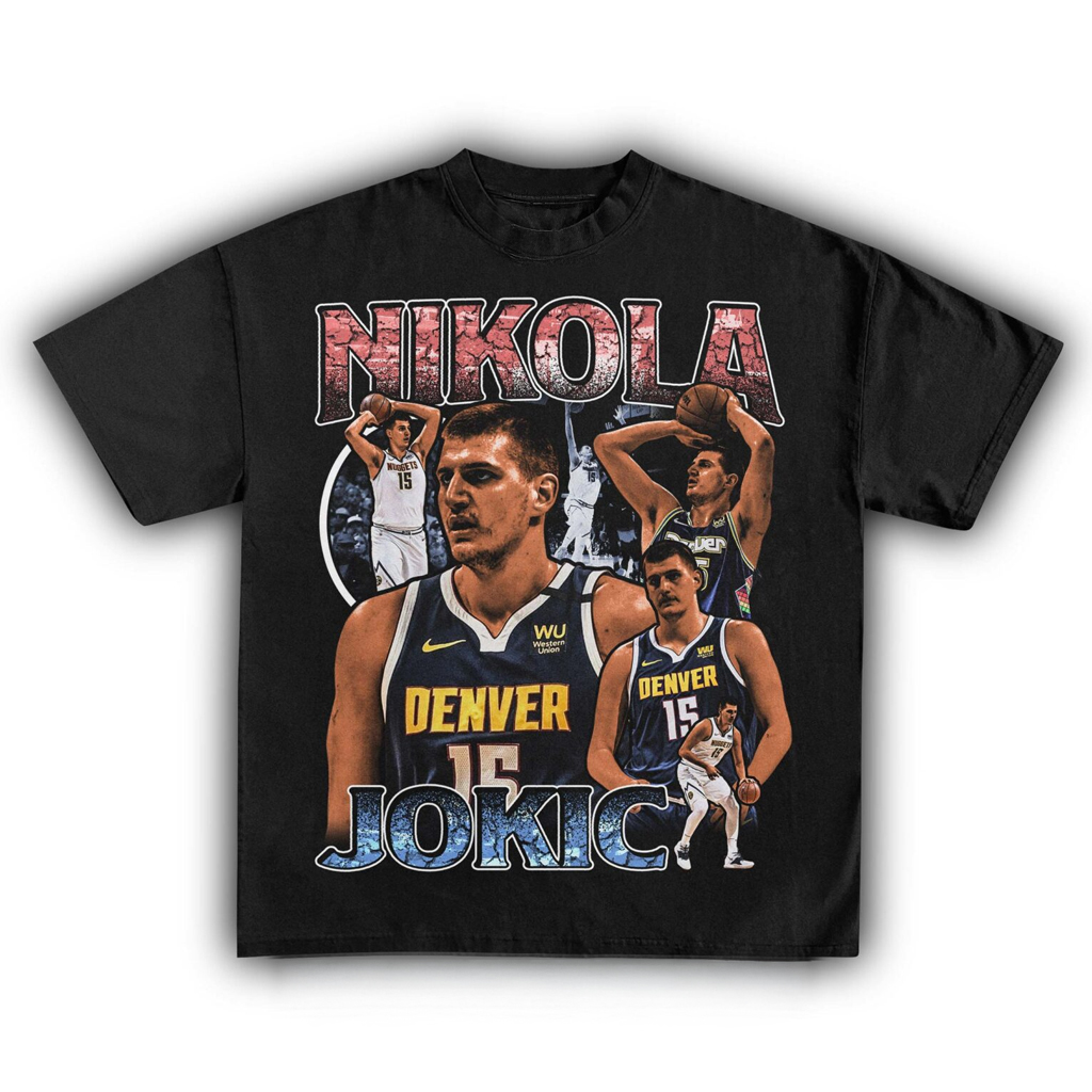 Nikola Jokic Denver Basketball T-Shirt Basketball Lovers Birthday Present For Son