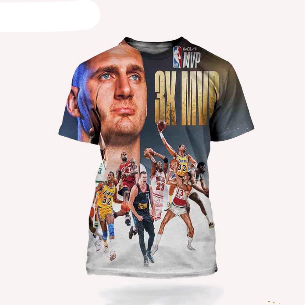 Nikola Jokic Joins An Elite Group Of NBA Legends T-Shirt Gifts For Basketball Fan