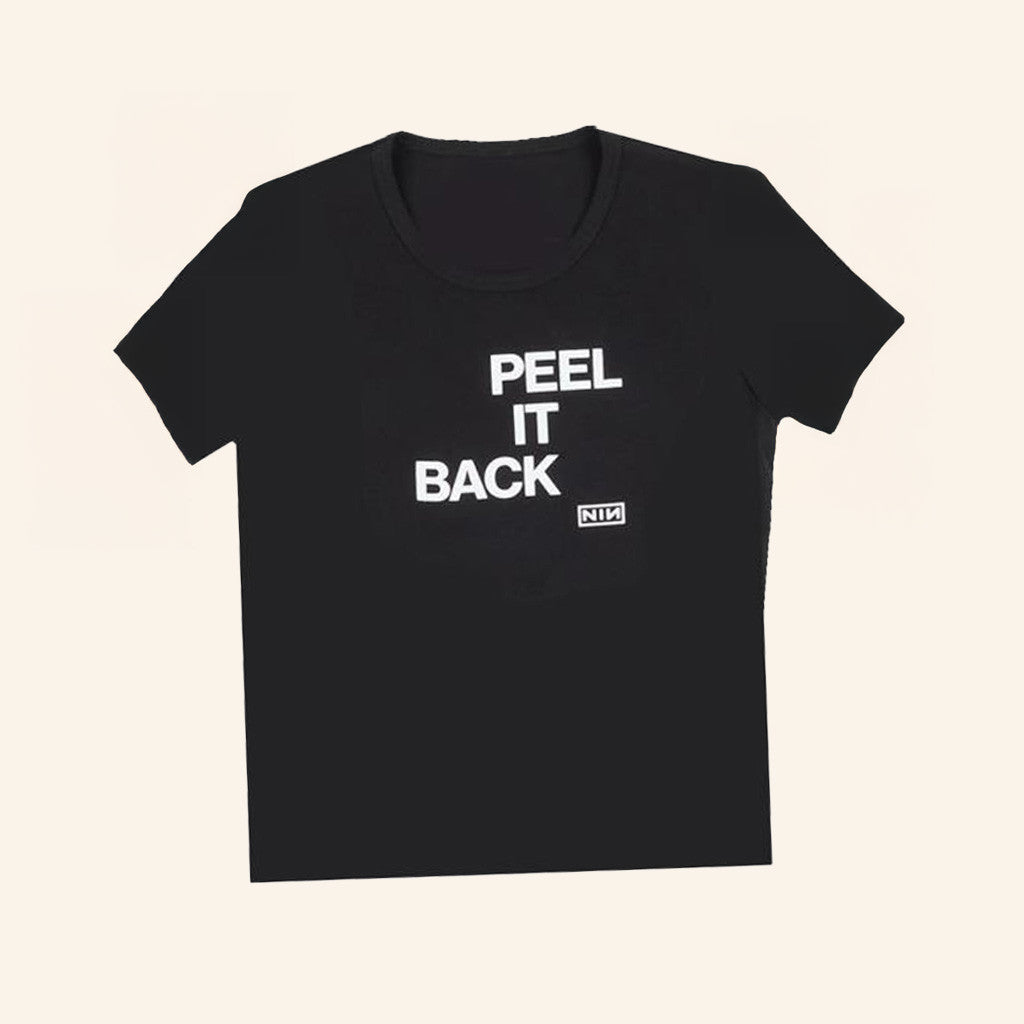 Nin Merch Peel It Back T-Shirt Best Gifts For Boyfriend