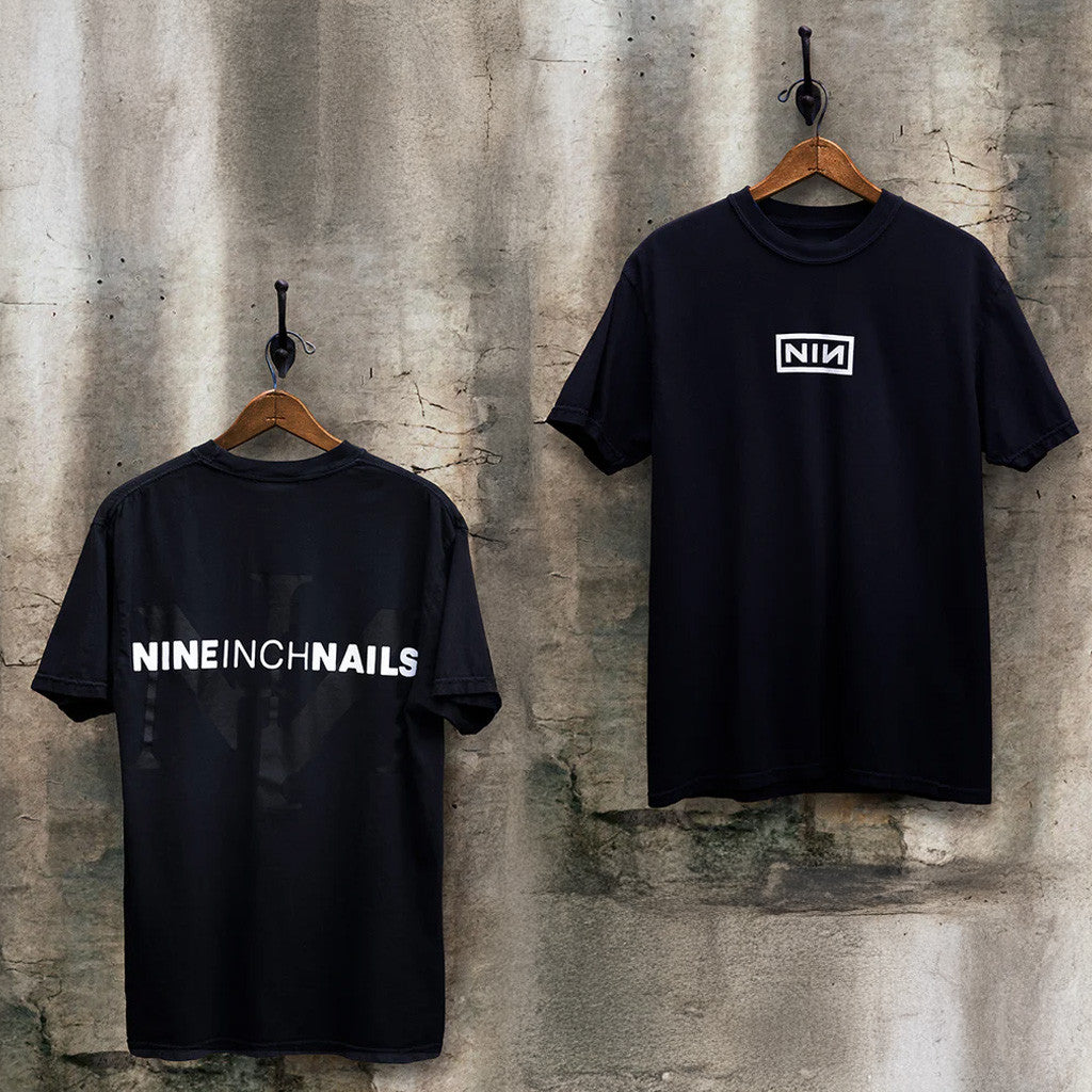 NIN Peel It Back Tour Merch 1991 Logo Sin Era T-Shirt Nine Inch Nails Merch Fans Gifts