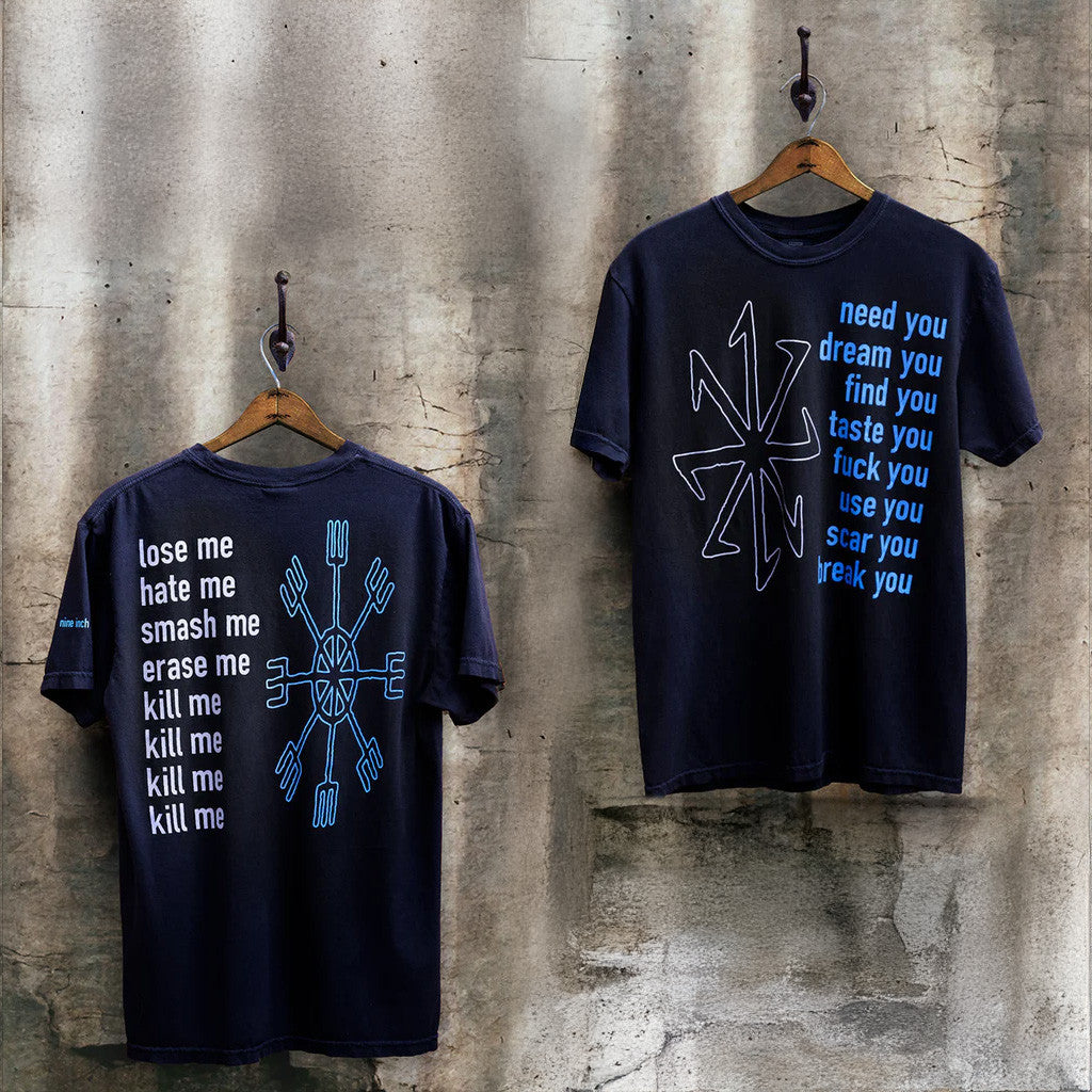 NIN Peel It Back Tour Merch 1995 Eraser T-Shirt Nine Inch Nails Merch Gifts For Husband NIN Peel It Back Tour Merch 1995 Eraser T-Shirt Nine Inch Nails Merch Gifts For Husband