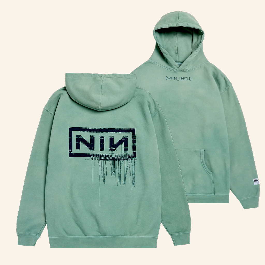 Nine Inch Nails Merch With Teeth 20 Hoodie Gifts For Rock Music Lovers Nine Inch Nails Merch With Teeth 20 Hoodie Gifts For Rock Music Lovers